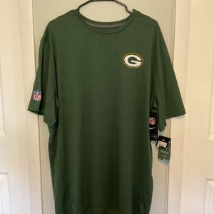 Nike Dri-fit Green Bay Packers SS shirt, authentic NFL gear